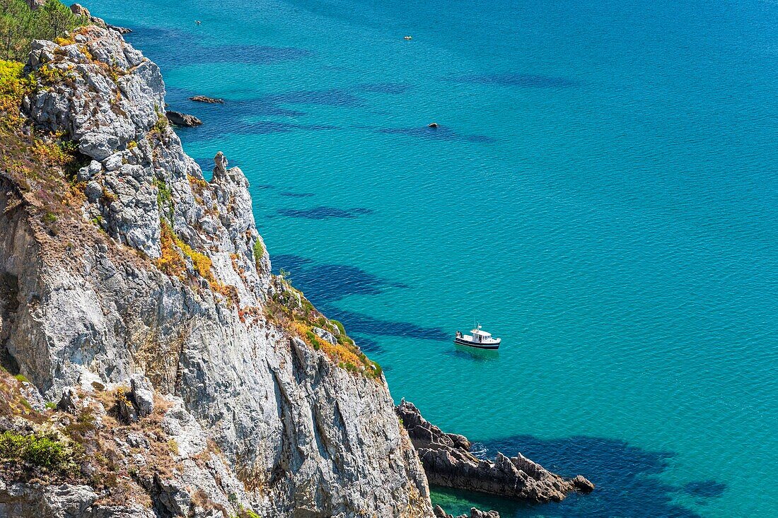 France, Finistere, Armorica Regional Natural Park, Crozon Peninsula\n