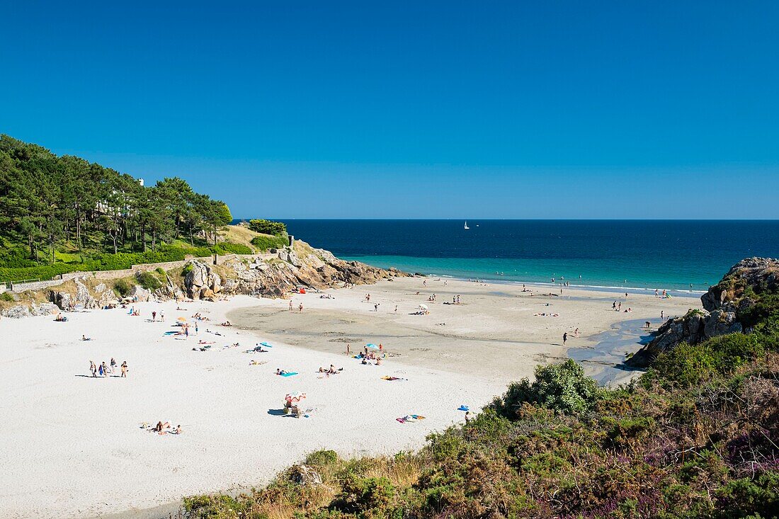 France, Finistere, Aven Country, Nevez, Rospico beach\n