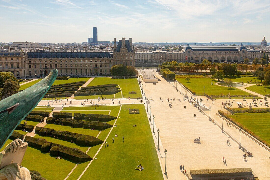 France, Paris, the Tuileries Garden\n