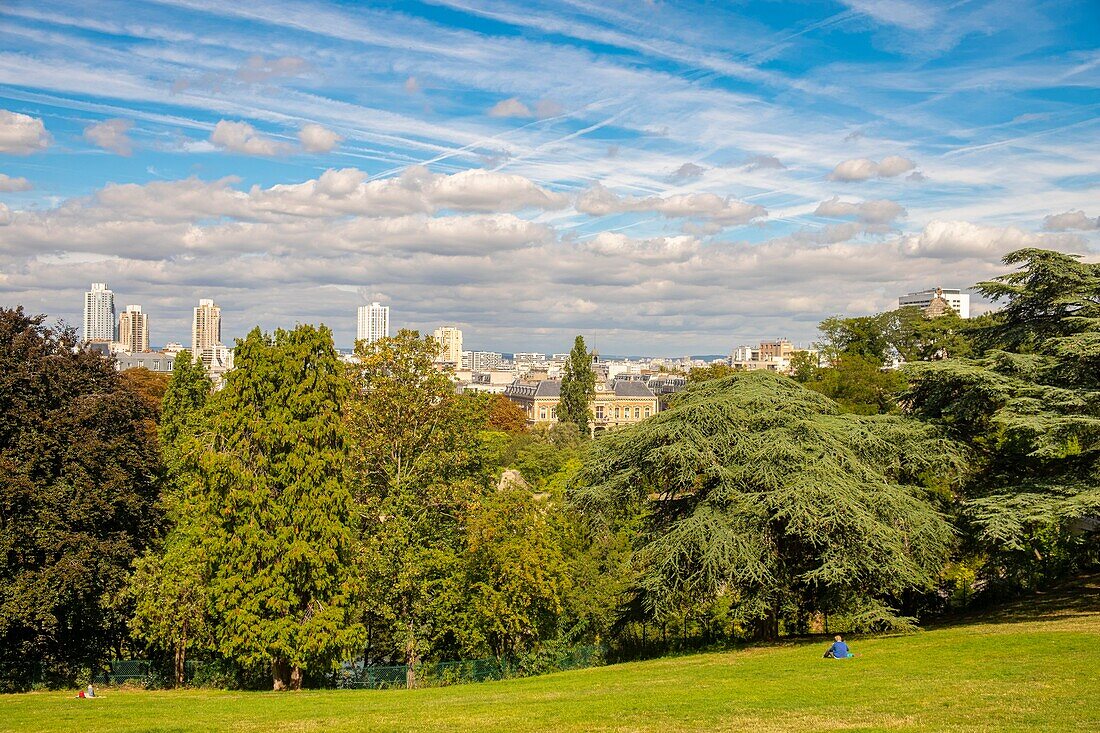 Frankreich, Paris, die Buttes de Chaumont