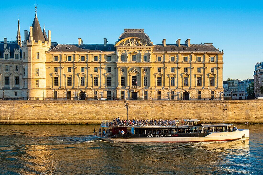 Frankreich, Paris, von der UNESCO zum Weltkulturerbe erklärtes Gebiet, die Conciergerie