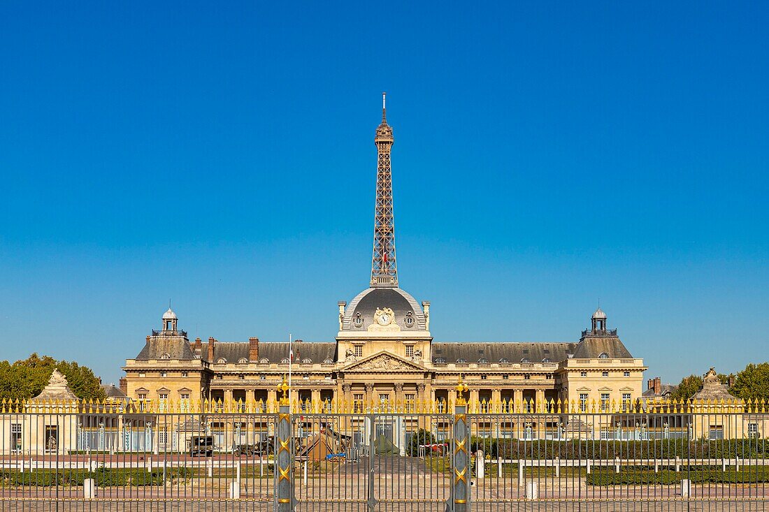 France, Paris, Place de Fontenoy and the Military School\n