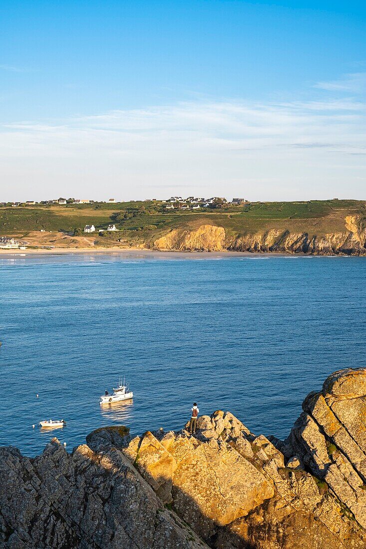 France, Finistere, Cleden-Cap-Sizun, Baie des Trépassés\n