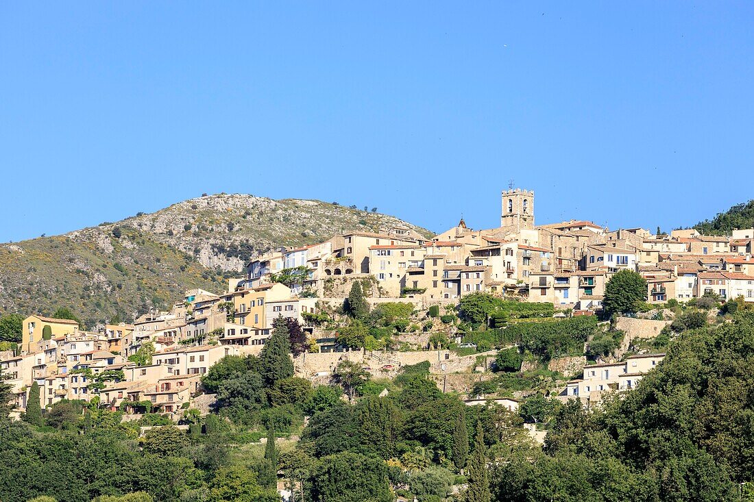 France, Alpes Maritimes, Parc Naturel Regional des Prealpes d'Azur, Saint Jeannet\n