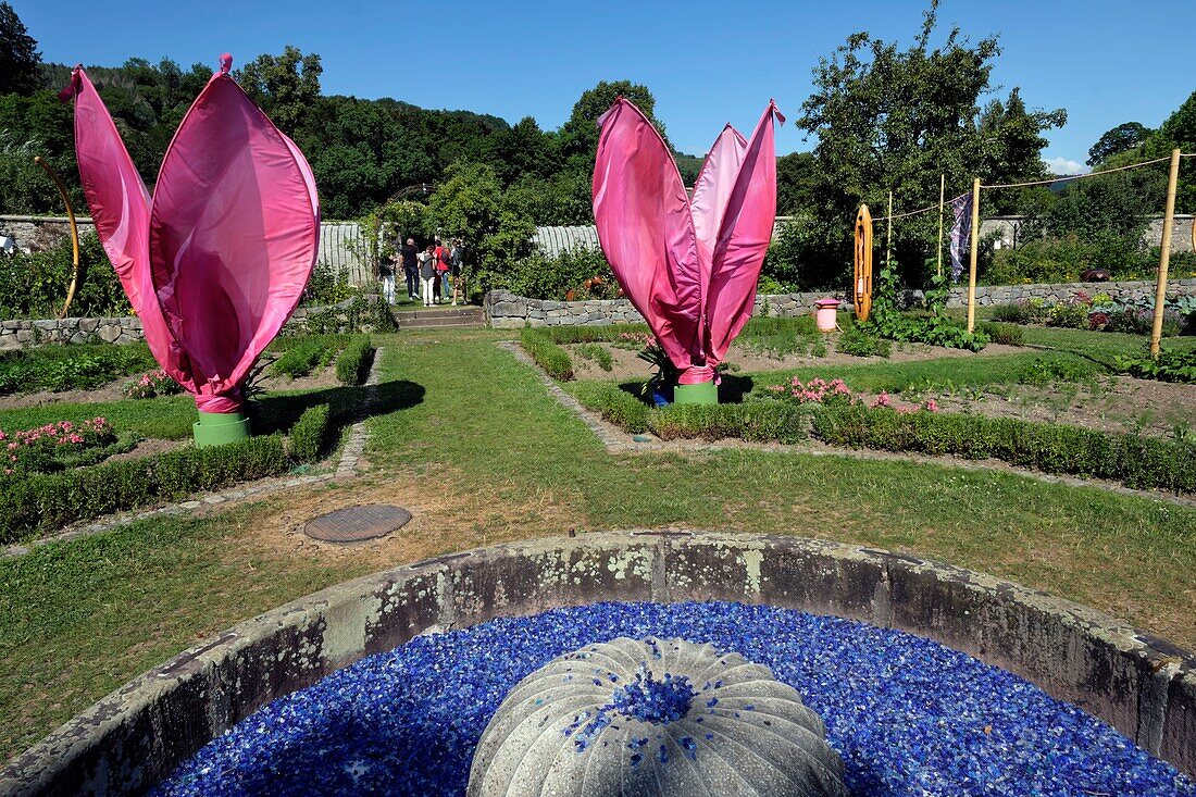 Frankreich, Haut Rhin, Husseren Wesserling, Wesserling Park, Garten, Indien mit 1000 Gesichtern, 2019