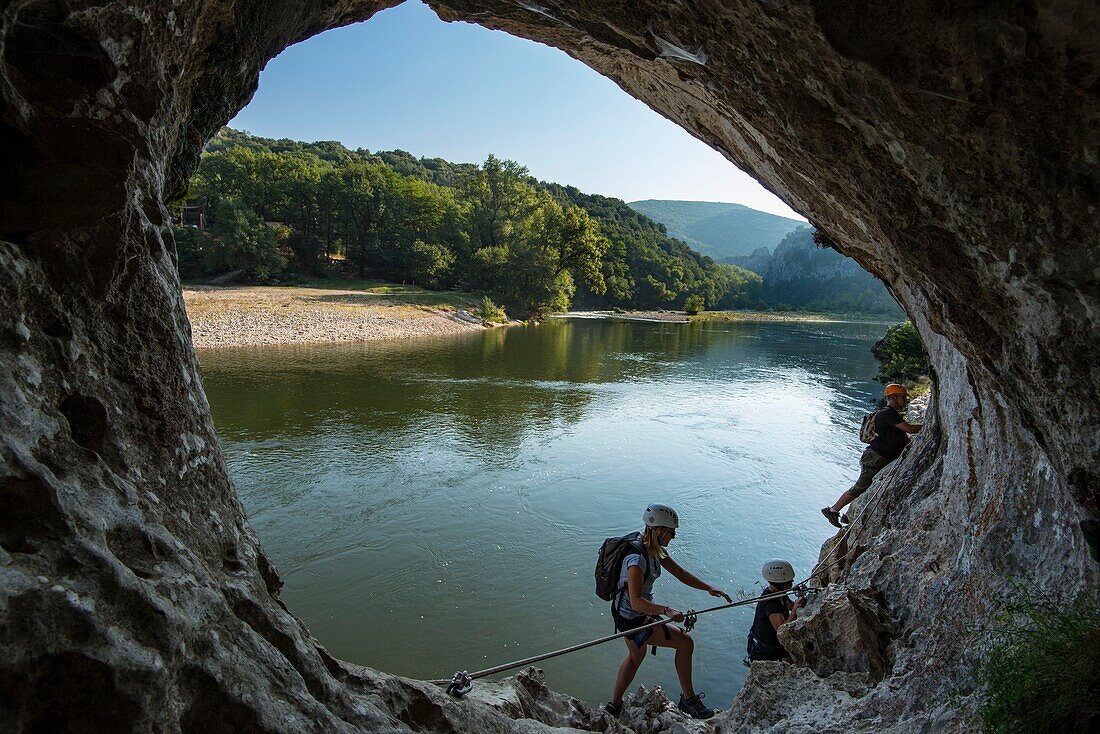 Frankreich, Ardeche, Labastide de Virac, über Korda