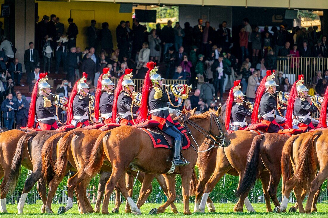 Frankreich, Paris, Longchamp Rennbahn, der Preis des Triumphbogens von Katar