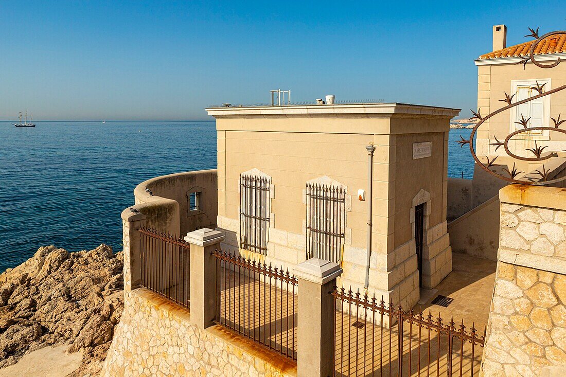 Frankreich, Bouches du Rhone, Marseille, der Gezeitenpegel