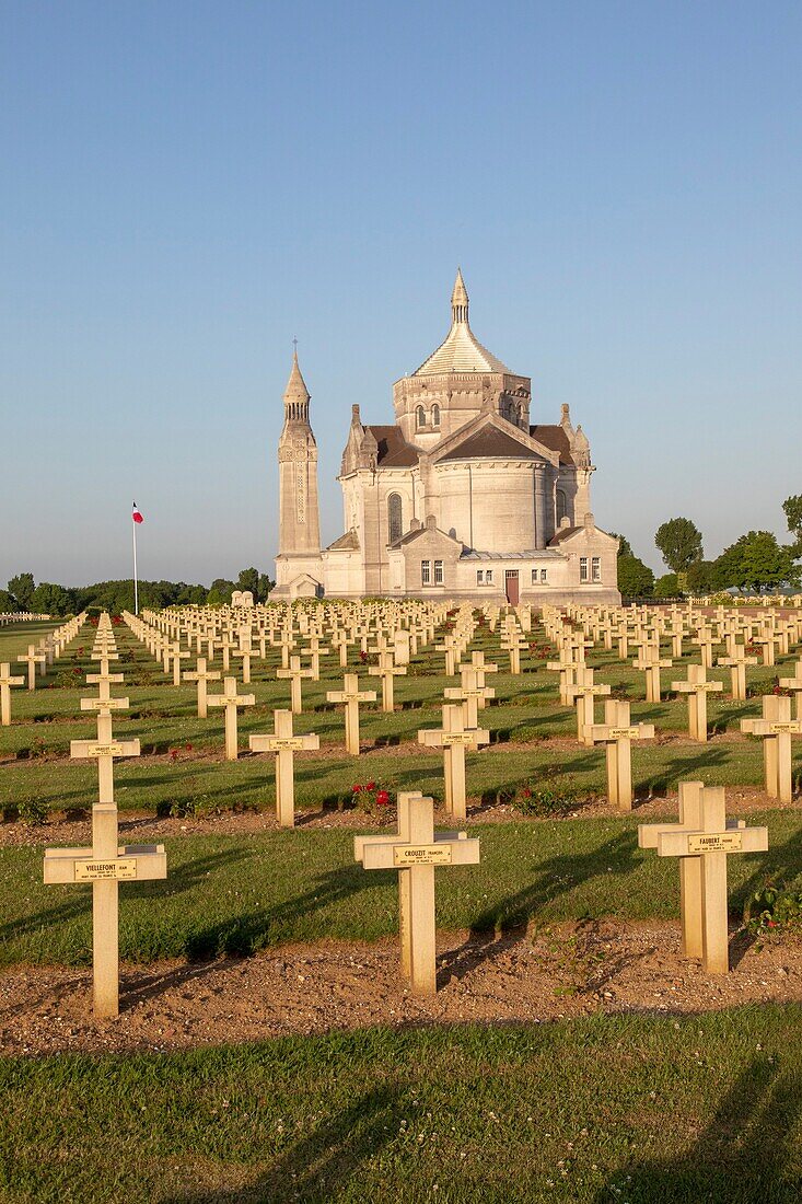 France, Pas de Calais, Ablain Saint Nazaire, National cemetery of Notre-Dame-de-Lorette\n