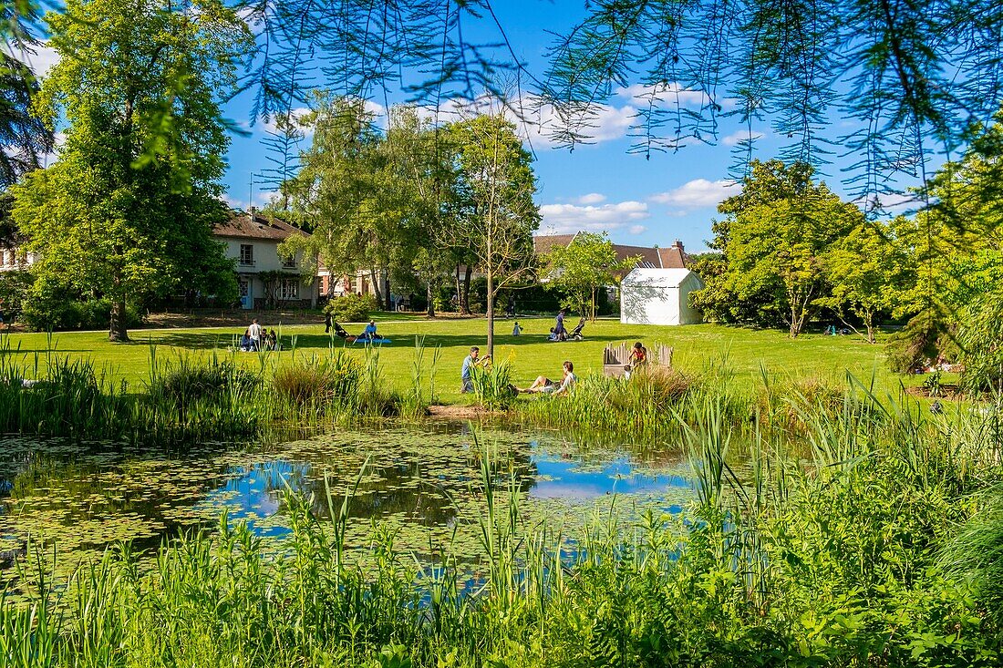 Frankreich, Paris, Bois de Vincennes, die Gartenbauschule von Breuil