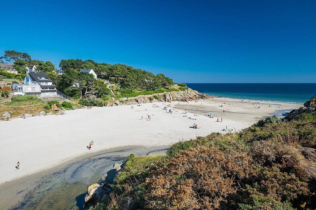 France, Finistere, Aven Country, Nevez, Rospico beach\n