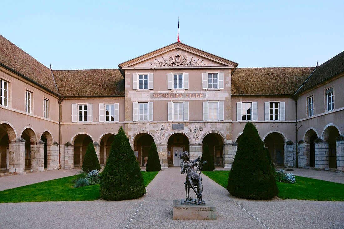 France, Cote d'Or, Beaune, listed as World Heritage by UNESCO, city hall\n