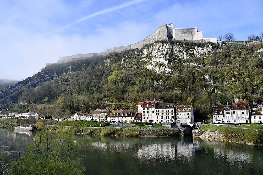 France, Doubs, Besançon, the Doubs, citadel, a UNESCO World Heritage Site\n