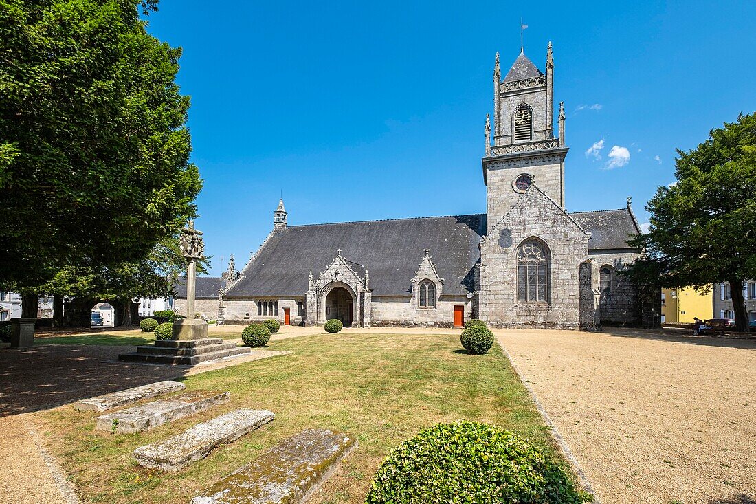 France, Morbihan, Langonnet, Saint-Pierre-et-Saint-Paul church\n