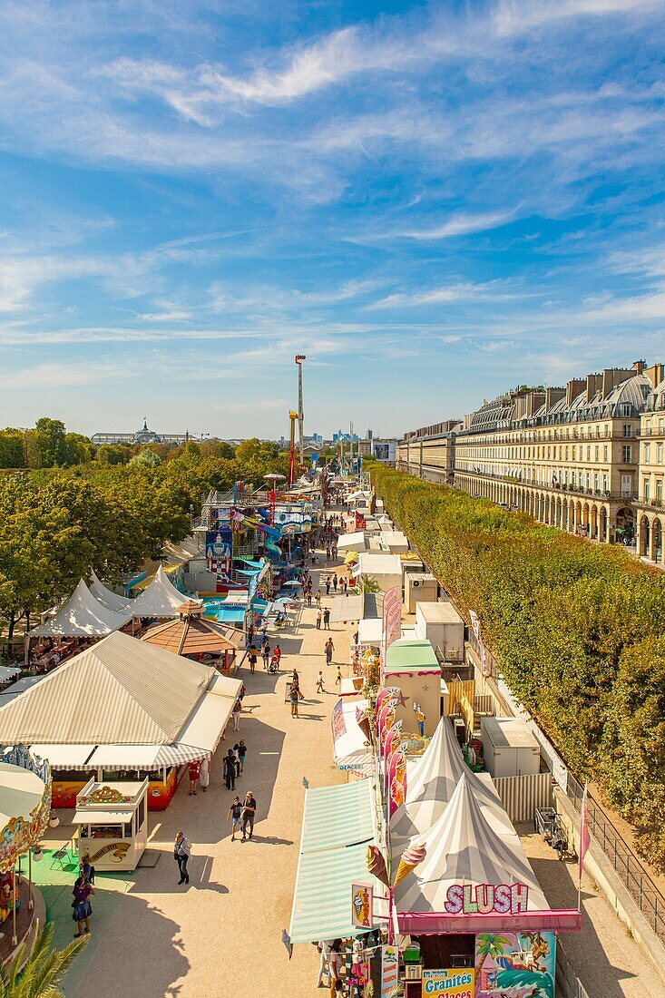 Frankreich, Paris, der Jahrmarkt in den Tuilerien