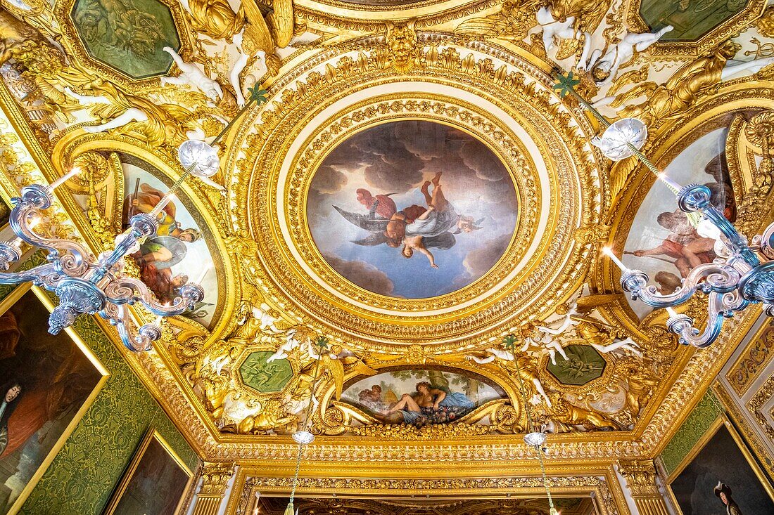 France, Seine et Marne, Maincy, the castle of Vaux le Vicomte, the King's room\n