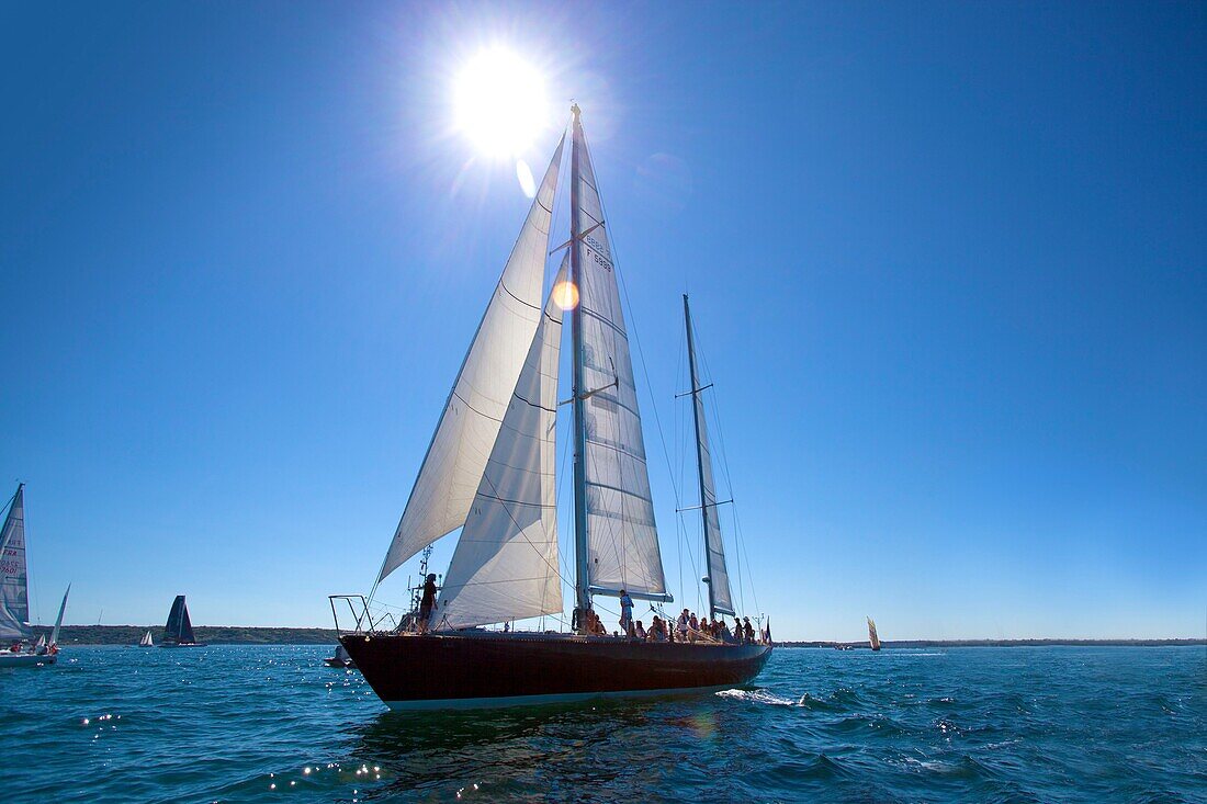 Frankreich, Finistère, Brest, PEN DUICK VI France Brest Internationales Maritimes Festival 2016