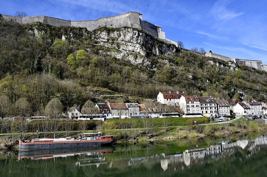 France, Doubs, Besançon, the Doubs, citadel, a UNESCO World Heritage Site\n