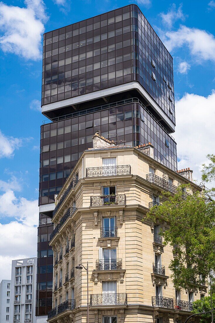 France, Paris, Baudricourt street, Centre Pierre-Mendès-France or Centre Tolbiac of Paris I-Panthéon-Sorbonne University\n