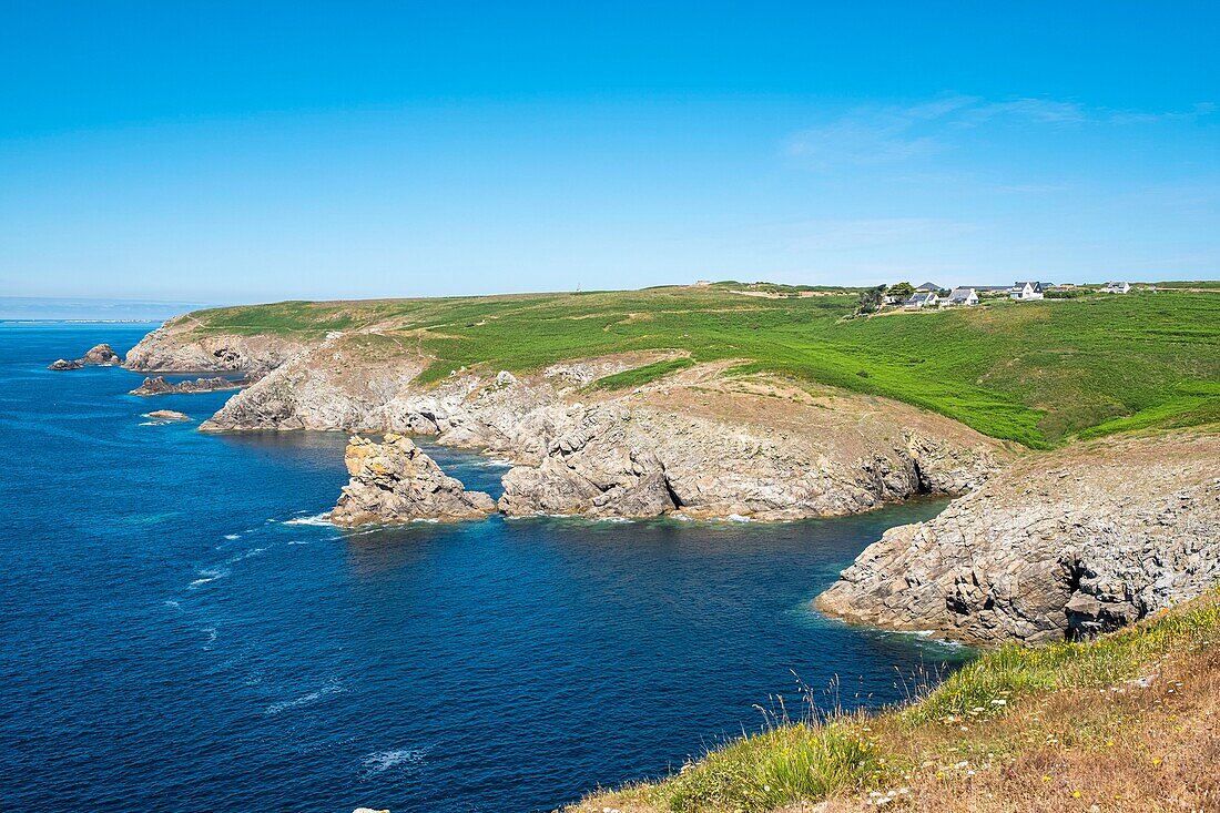 Frankreich, Finistere, Plogoff, entlang des Wanderwegs GR 34 zur Pointe du Raz