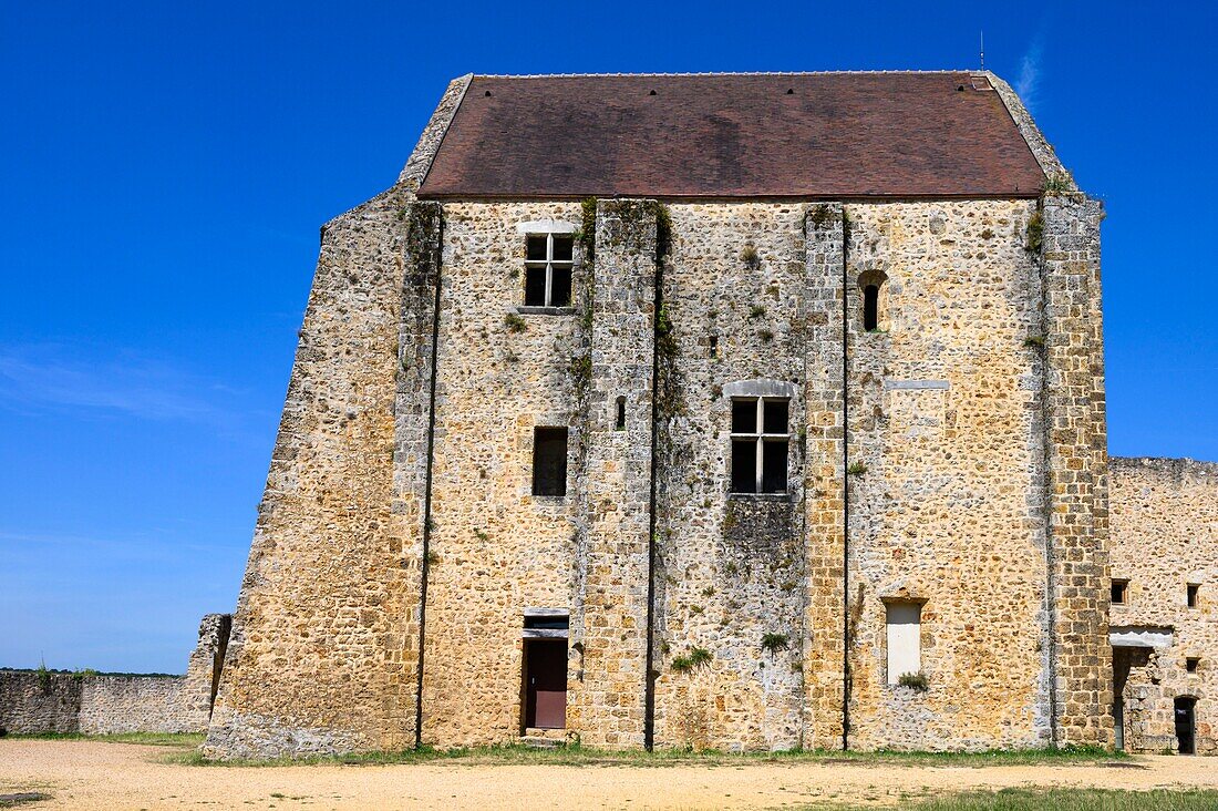 Frankreich, Yvelines, Regionaler Naturpark Haute Vallée de Chevreuse, Chevreuse, Château de la Madeleine, Kerker