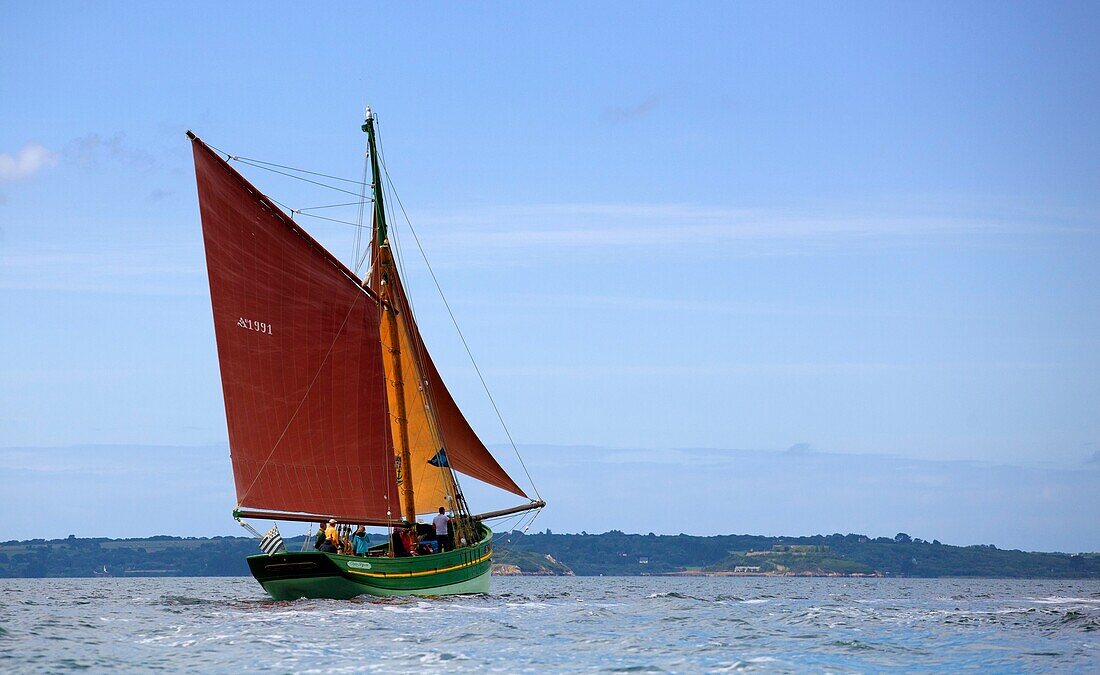 Frankreich, Finistère, Brest, CAP SIZUN Frankreich Brest Internationales Maritimes Festival 2016