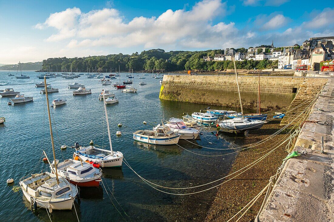 France, Finistere, Douarnenez, Rosmeur Port\n