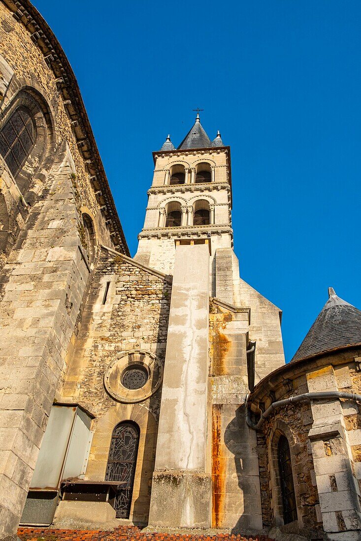 France, Seine et Marne, Melun, Notre Dame de Melun collegiate church\n