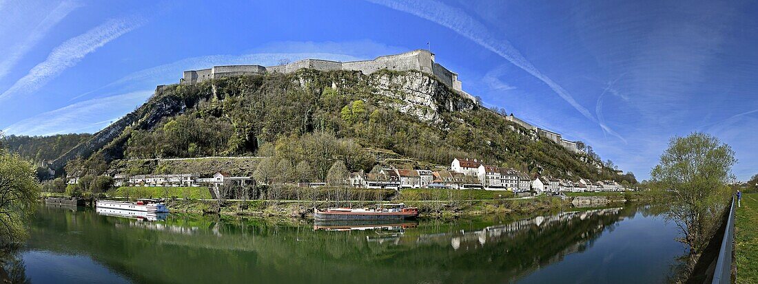 Frankreich, Doubs, Besançon, die Zitadelle am Doubs, ein UNESCO-Weltkulturerbe