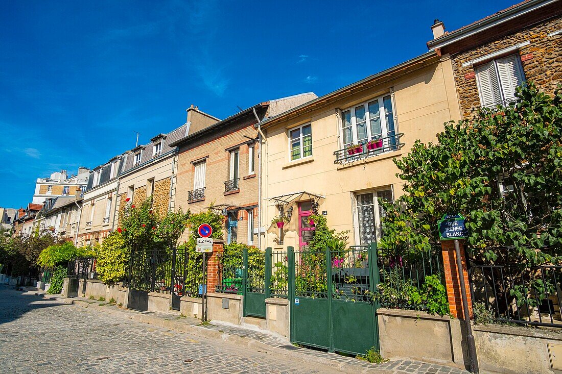 Frankreich, Paris, Porte de Bagnolet, die Landschaft in Paris