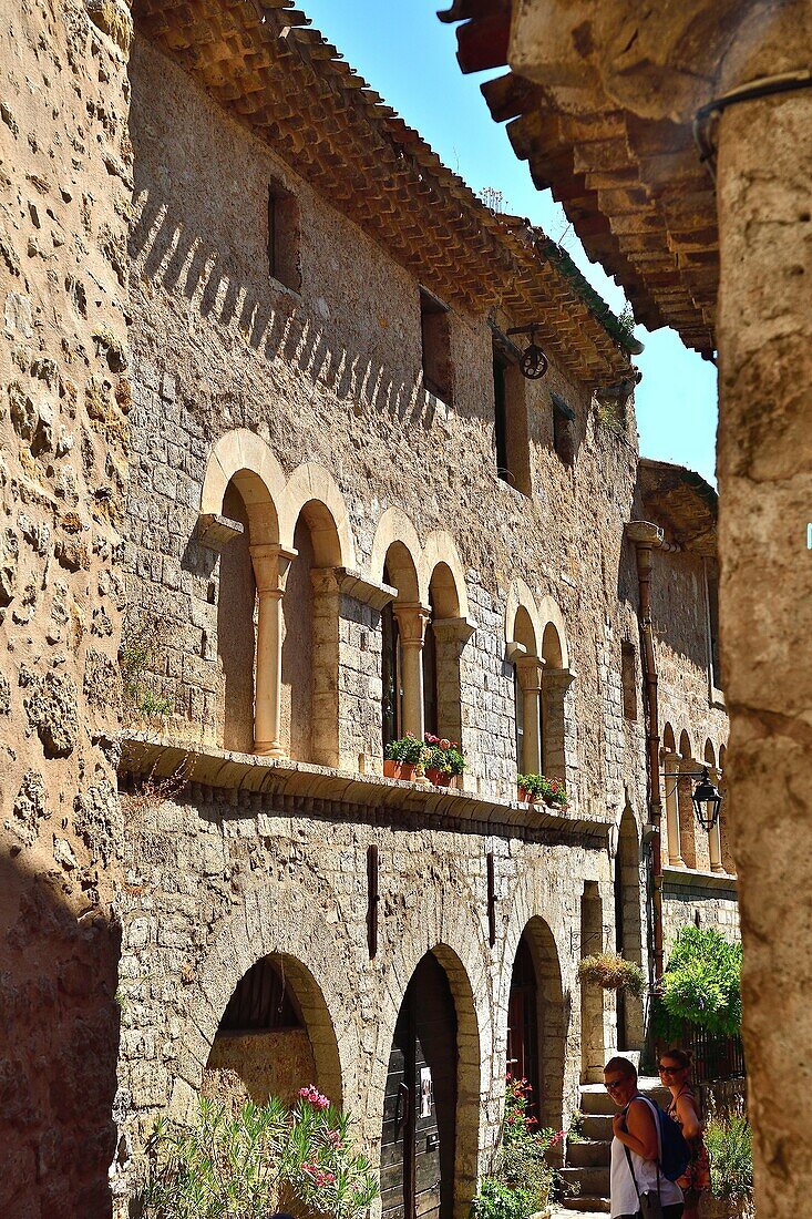 France, Hérault, Occitanie, Saint-Guilhem-Le-Désert, labelledl Plus beaux Villages de France ( The most beautiful Villages of france)\n