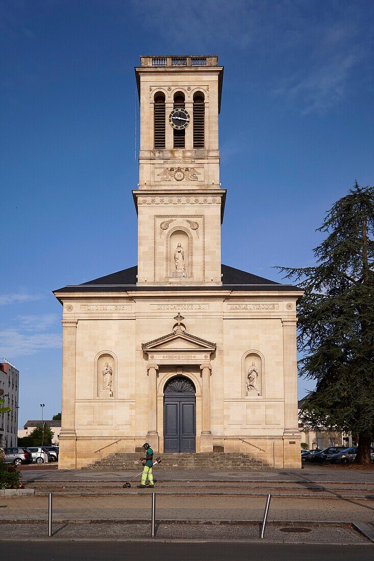 France, Gironde, Talence, Notre Dame church\n