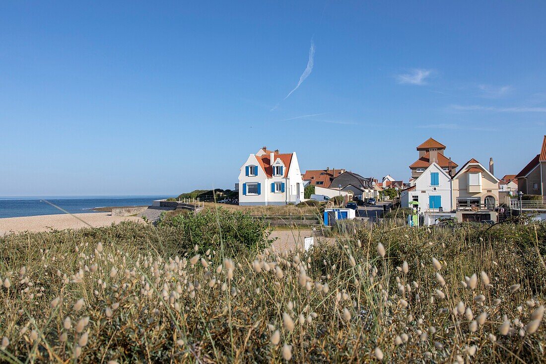 Frankreich, Pas de Calais, Audresselles, altes Fischerdorf