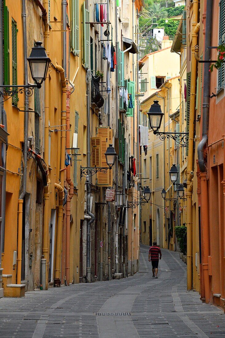 Frankreich, Alpes Maritimes, Menton, die Altstadt, Rue Longue