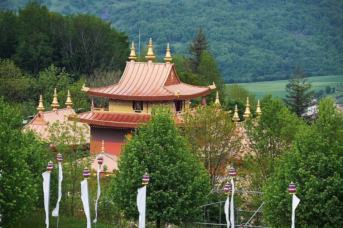 Frankreich, Herault, Roqueredonde, tibetisch-buddhistischer Tempel Lerab Ling