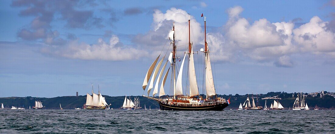 France, Finistère, Brest, GULDEN LEEUW Denmark Brest International Maritime Festival 2016\n