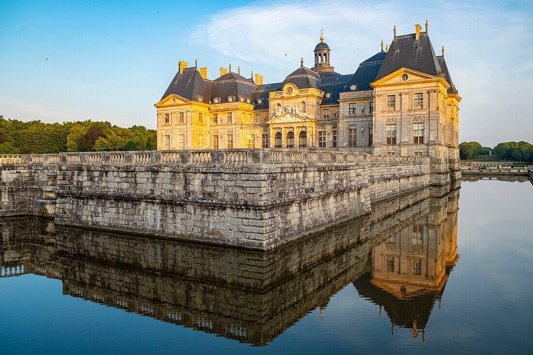 Frankreich, Seine et Marne, Maincy, das Schloss von Vaux le Vicomte