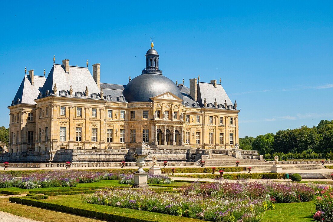 Frankreich, Seine und Marne, Maincy, das Schloss von Vaux le Vicomte