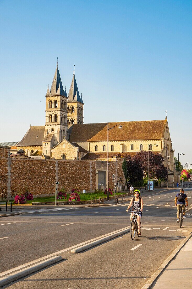 France, Seine et Marne, Melun, Notre Dame de Melun collegiate church\n