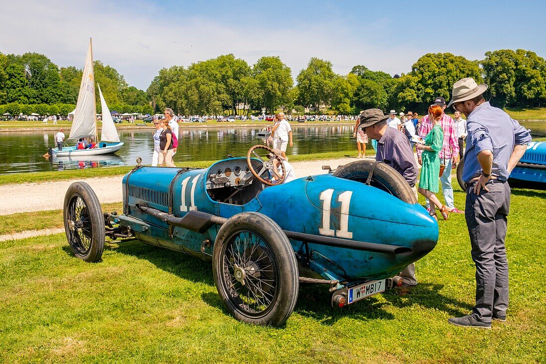 France, Oise, Chantilly, Chateau de Chantilly, 5th edition of Chantilly Arts & Elegance Richard Mille, a day devoted to vintage and collections cars\n