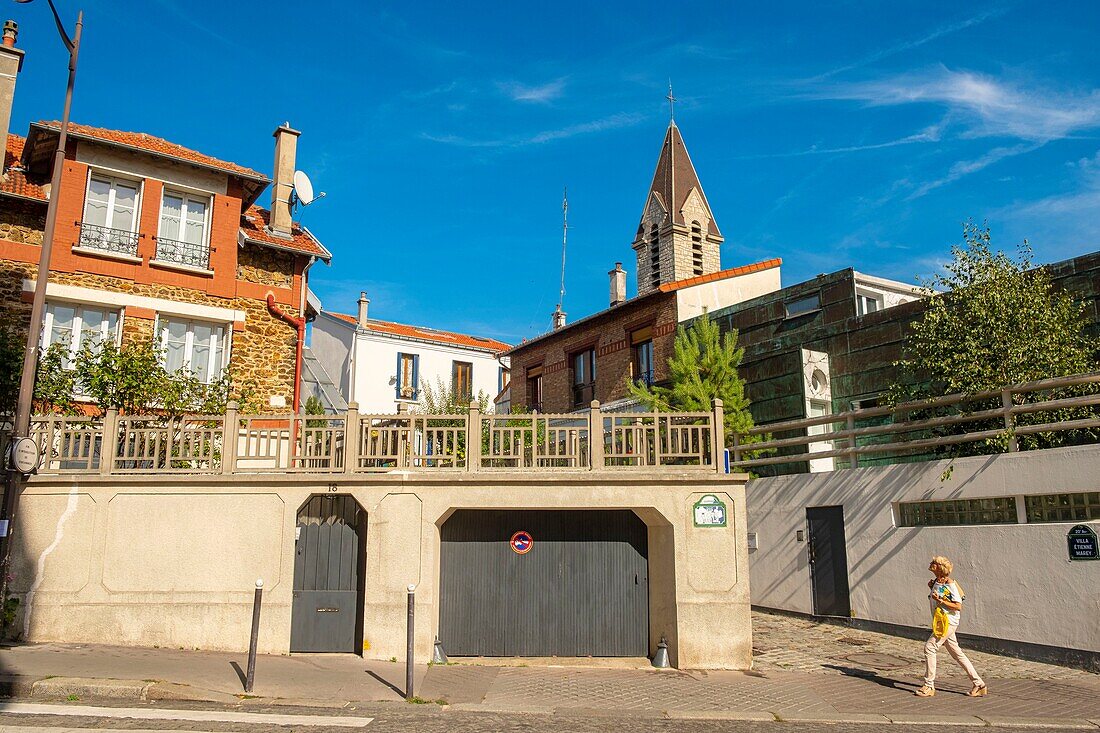 France, Paris, Porte de Bagnolet, the Countryside in Paris\n