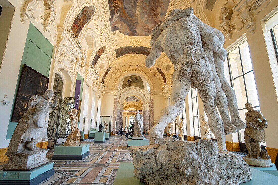 France, Paris, area listed as World Heritage by UNESCO, museum of Fine Arts of the City of Paris in the Petit Palais\n