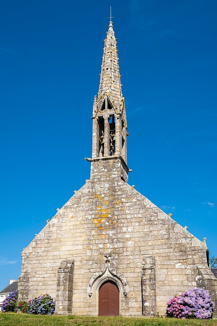 France, Finistere, Tregunc, Saint-Philibert church built around 1520\n