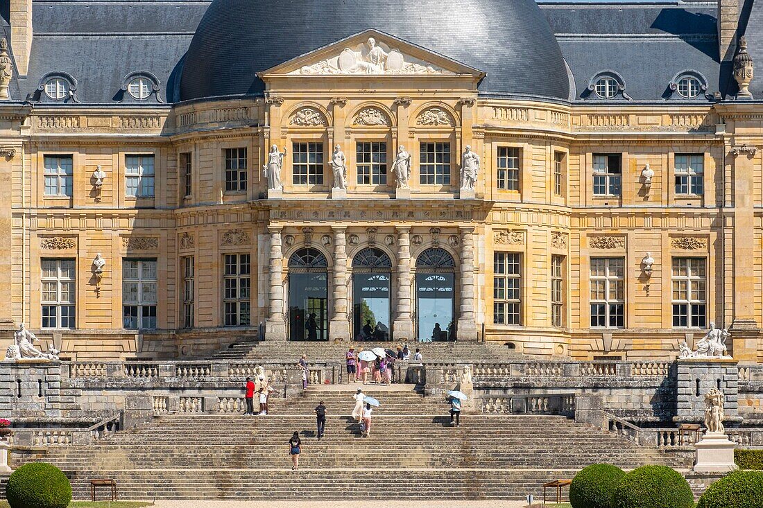 Frankreich, Seine et Marne, Maincy, das Schloss von Vaux le Vicomte