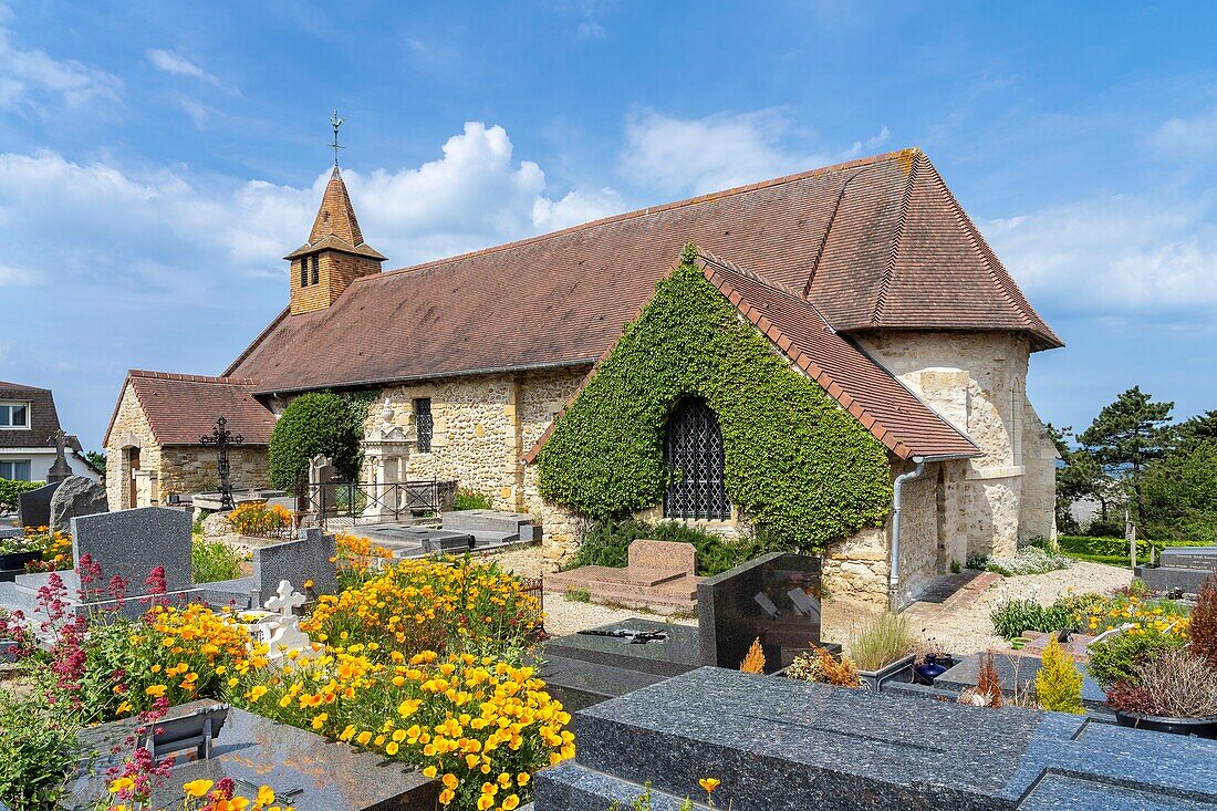 France, Calvados, Benerville sur Mer, St. Christopher Church\n