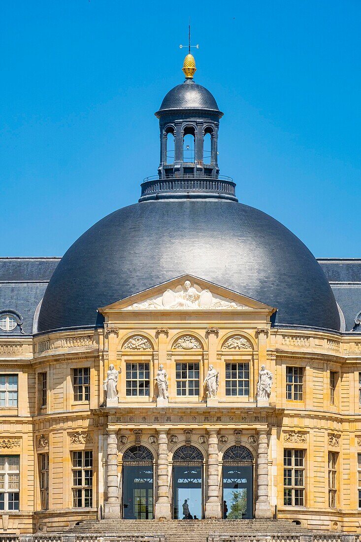 Frankreich, Seine et Marne, Maincy, das Schloss von Vaux le Vicomte