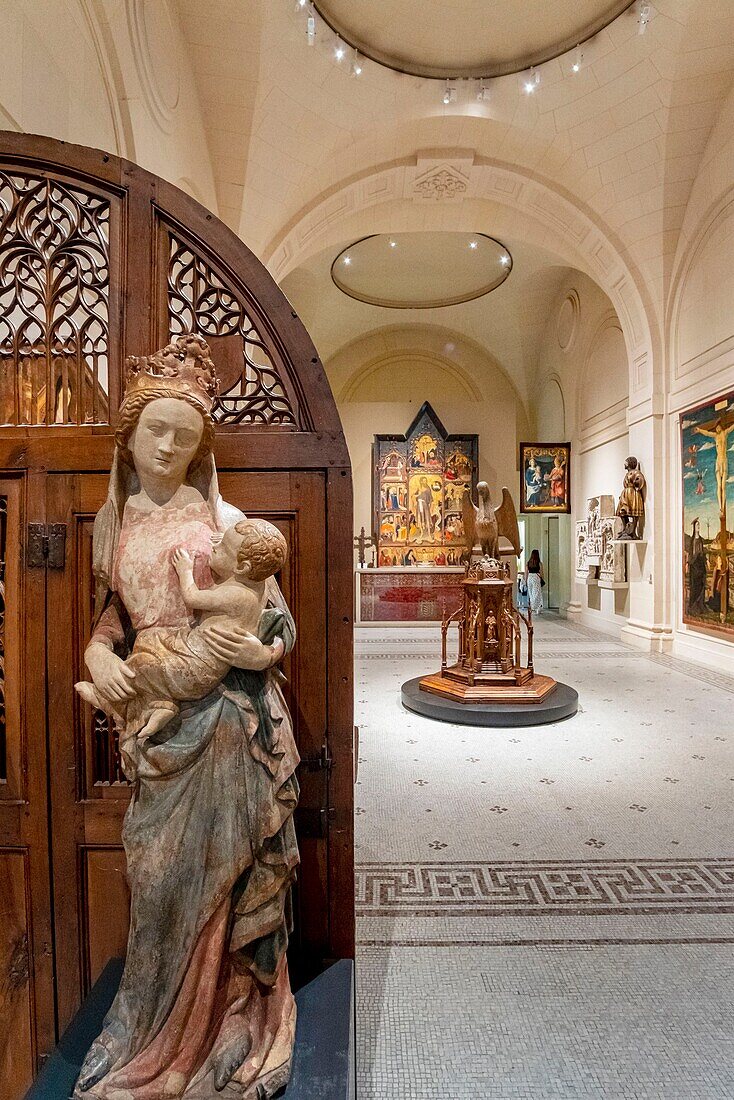 France, Paris, museum of Decorative Arts located in Marsan Pavillon of Louvre Palace\n