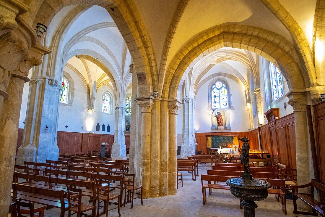 Frankreich, Paris, Stadtteil Charonne, Kirche von Charonne