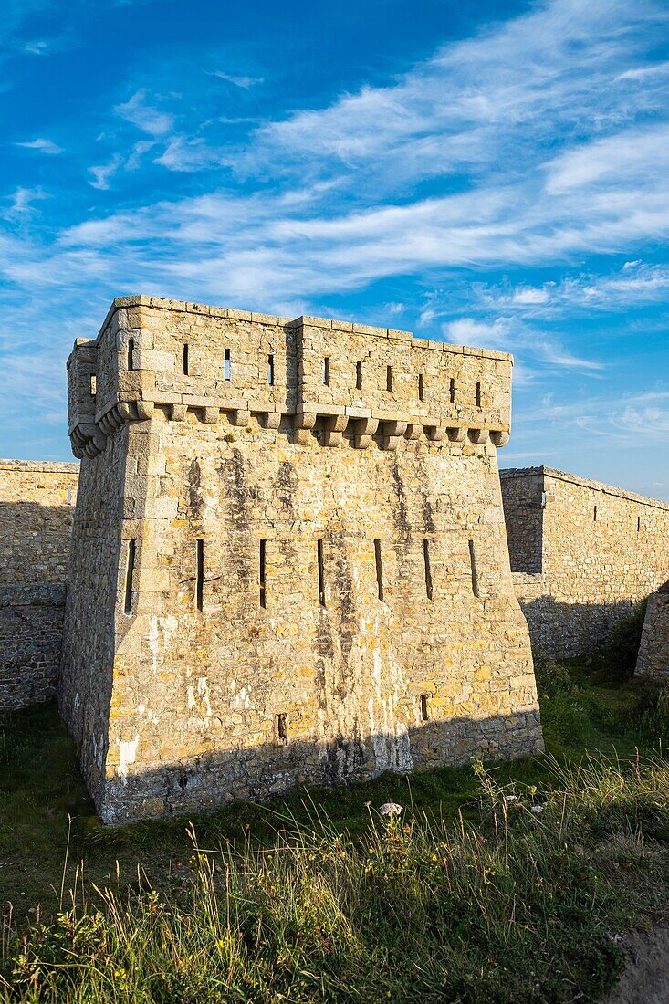 Frankreich, Finistere, Regionaler Naturpark Armorica, Halbinsel Crozon, Camaret-sur-Mer, Festung Pointe du Toulinguet