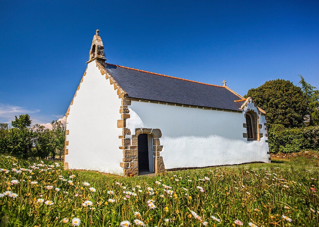 France, Morbihan, Plouharnel, the Saint Antoine de Kerarno chapel\n